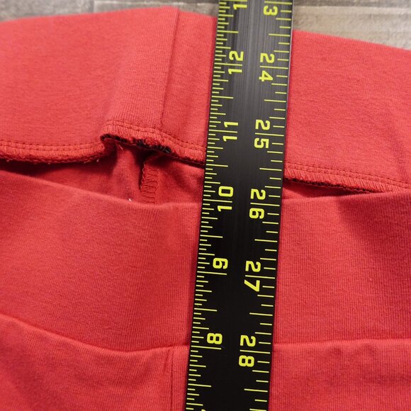 Torrid Premium Leggings 1X 14–16 Red American Beauty Crop NWT - Picture 7 of 12